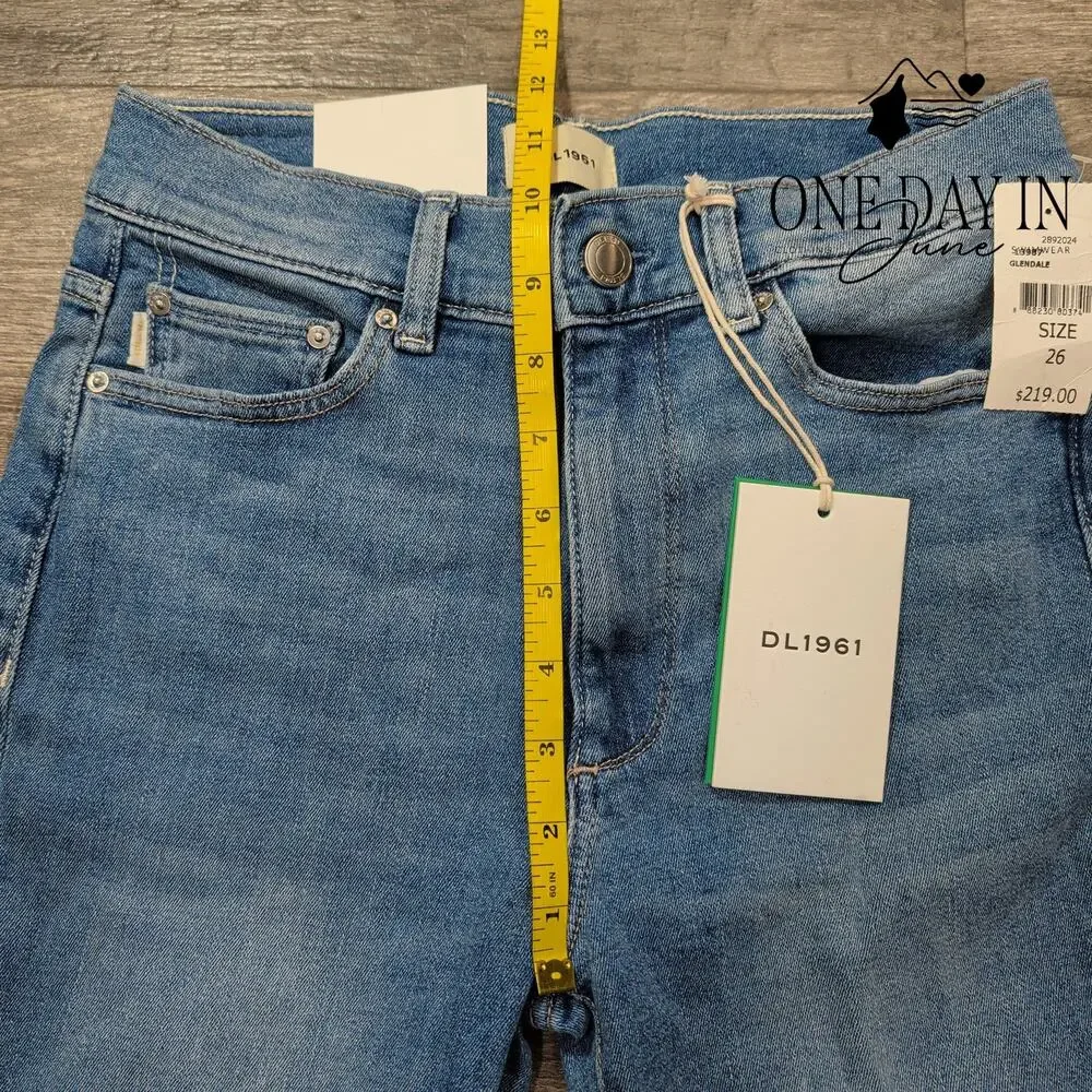 DL1961 Bridget Boot High Rise Instasculpt Bootcut Jeans NWT Size 2 (26)